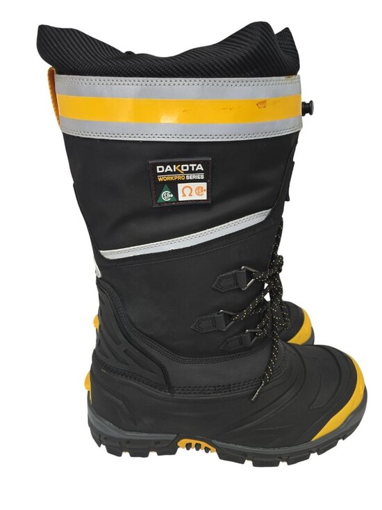 DAKOTA Men\'s Rigmaster Syntrol Composite Toe IceFX Winter Boots 8524 Black 8M main image 4